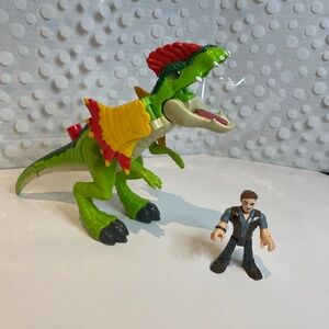 Fisher-Price Imaginext Jurassic World Dinosaur & Owen Grady